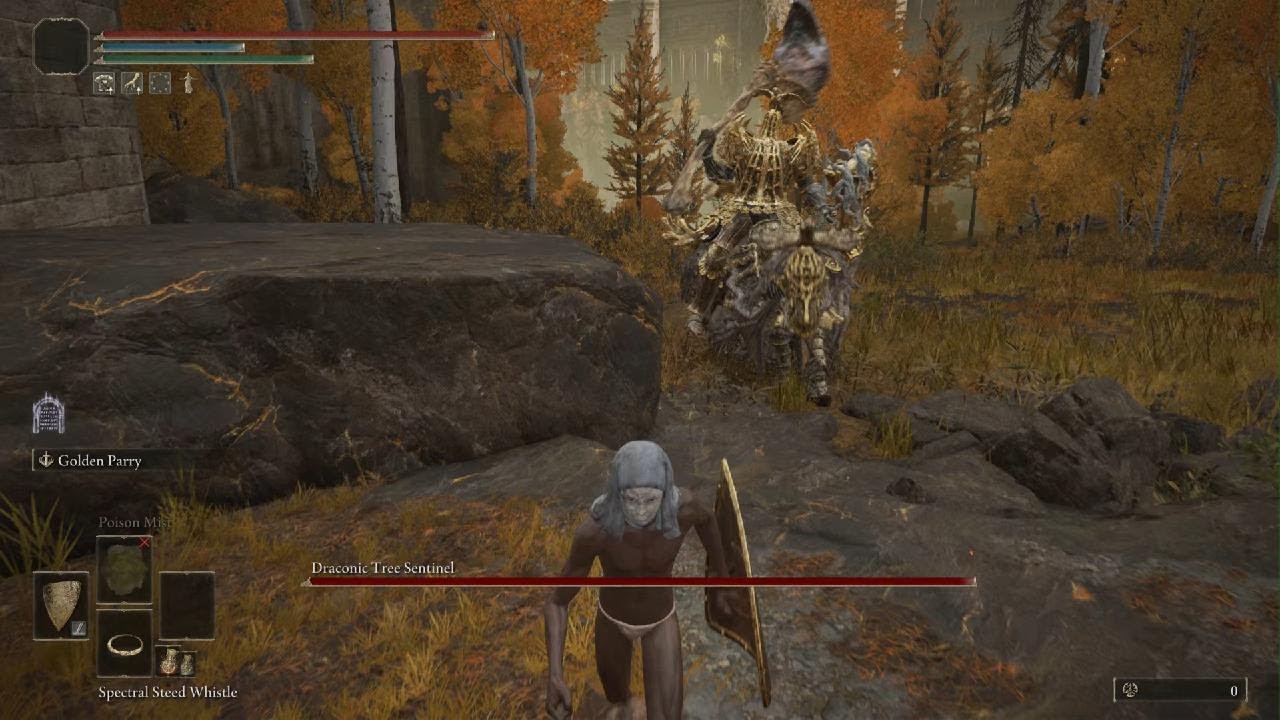Draconic Tree sentinel Cheese Elden Ring YouTube