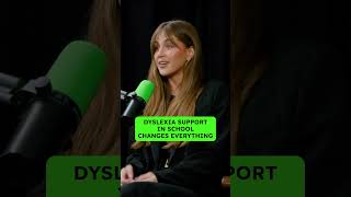 Dyslexia support in school changes everything