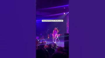 yall this was the LA show and thank god i didn’t hit anyone jesus christ #tour