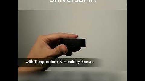 WIFI Temperature & Humidity Sensor + IR Remote APP Voice Control Home Automation