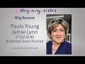 Paula Young Jamie Lynn Butter Toast Rooted SF10/26 #6  WIG REVIEW- Basic cap, heat friendly