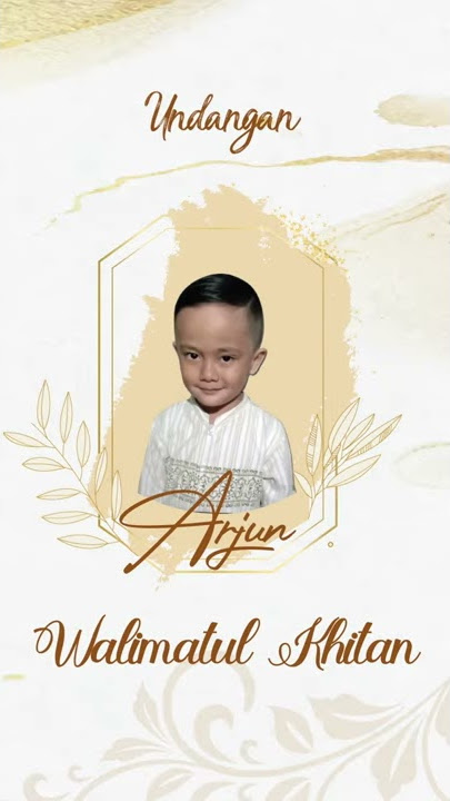 Undangan Khitanan Digital - Walimatul Khitan - Undangan Sunat