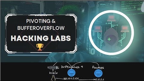 DriftingBlues: 9 & Fawkes Machines in a Pivoting Way! 🎯🔓 | HackMyVM & VulnHub | Buffer Overflow