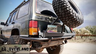 The Best Jeep XJ Rear Bumper On The Market!? Filthy Addictions Offroad Rear Bumper Install