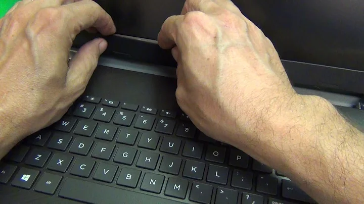 HP 17-BS Laptop Screen Replacement Procedure