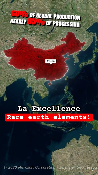 Global map of rare earth elements!