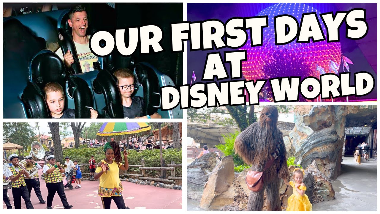 Disney World Begins! Magic Kingdom Fun, Hollywood Studios & Date Night at EPCOT