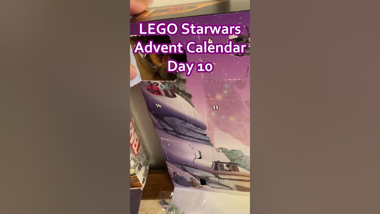 LEGO Starwars advent calendar day 10 YouTube