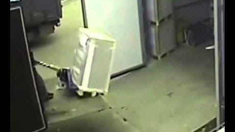 How not to unload a truck (sound included)