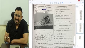 DOM EP 67 GYROSCOPIC EFFECTS ON SHIPS DURING PITCHING,STEERING & ROLLING
