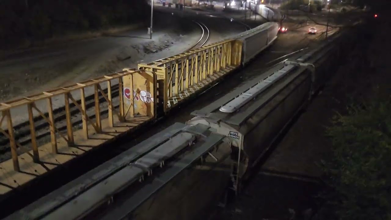 Csx Mixed Freight Train