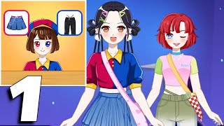 Left or right: Magic Dress up - Gameplay Part 1 (Android, iOS) screenshot 3