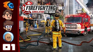 Don't Worry, We're Professionals - Let's Play Firefighting Simulator - The Squad [Co-Op] - Part 1