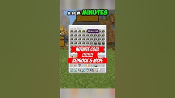 FIRST EVER INFINITE COAL FARM FOR Minecraft Bedrock & MCPE! @TheySixMC