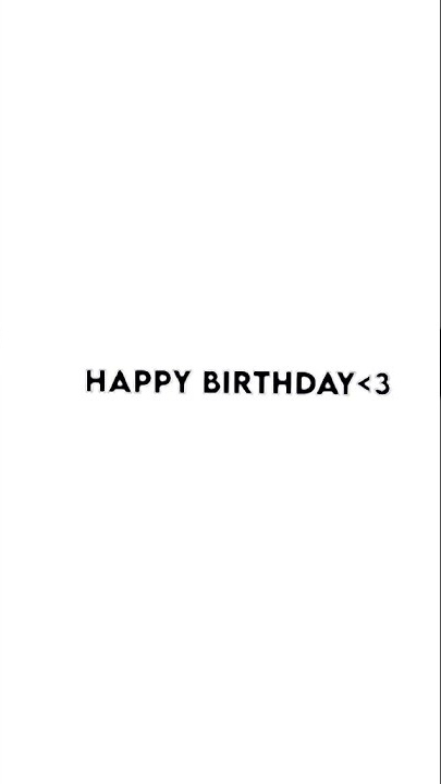 Mentahan Happy birthday green screen