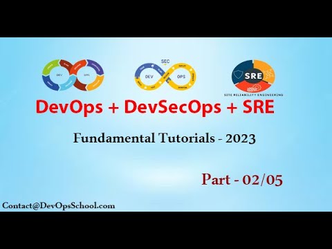 DevOps, SRE, and DevSecOps Fundamental Tutorials - 2023 | Part - 2/5 ...