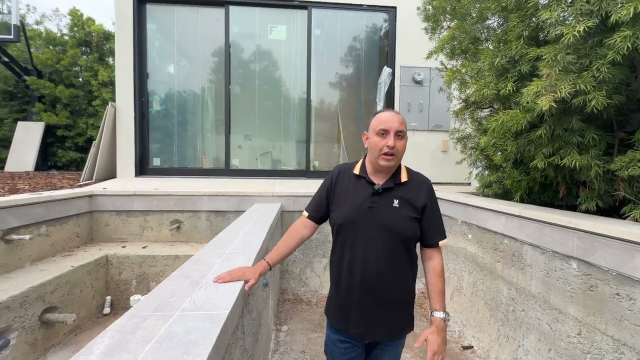 Behind the Build: Epic Backyard Pool with Spa, Automatic Pool Cover & Built-In Bench