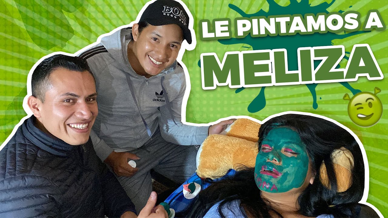 Le pintamos a Meliza de su color favorito, mira cómo reacciona| Luis Enrique