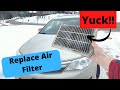 How to Replace Engine Air Filter | 2012-2020 Toyota Camry / Lexus ES
