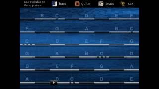 fretless bass app screenshot 5