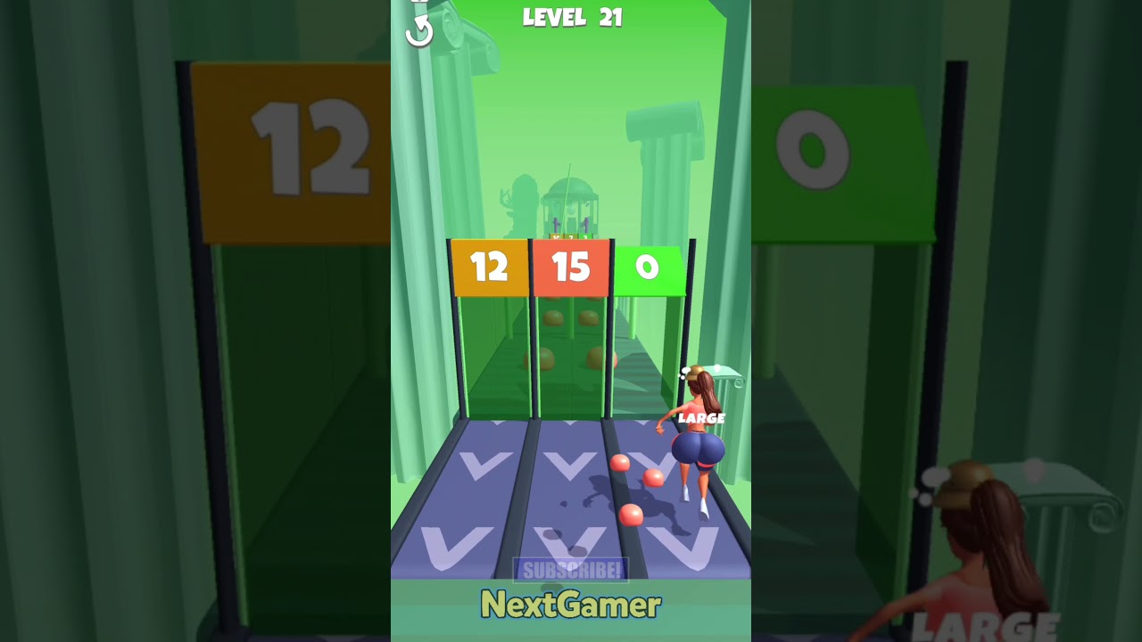 Bounce Big🍑Mobile Gameplay By NextGamer (Android,iOS) Level 21 