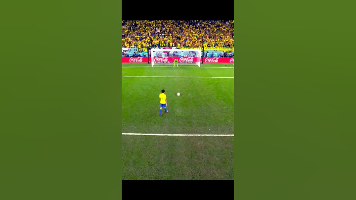 Todos os pênaltis entre Brasil X Croácia