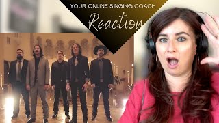 Home Free - GOOSEBUMPS - O Holy Night - Vocal Coach Reaction & Analysis