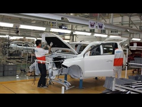 Как создаются а/м GEELY?! Автозавод БЕЛДЖИ в Белоруссии. Сборка ДЖИЛИ АТЛАС, Х7, КУЛРЕЙ. Новые авто.