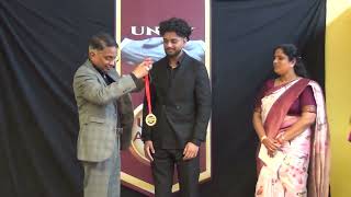 UNITY Award 2024   Best Achievers    Mr.Gajaan Sugumar   Pandaravanniyan Kalvikkalayagam UK