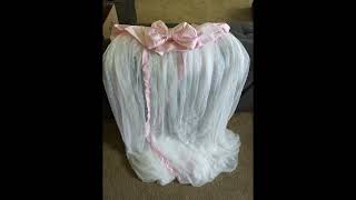 Baby Net Baby Toddler Bed Crib Dome Canopy Netting butterfly white   Videos