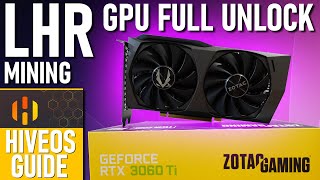LHR GPU Mining Full Unlock With Dual Mining On HIVEOS | Tested On RTX 3060 TI LHR GPU Mining Full Unlock With Dual Mining On HIVEOS | Tested On RTX 3060 TI