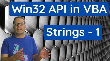 Windows-API in VBA - Strings (Teil 1)