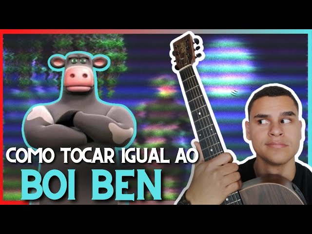 COMO TOCAR A MÚSICA DO BOI BEN NO VIOLÃO (MUITO FÁCIL) class=