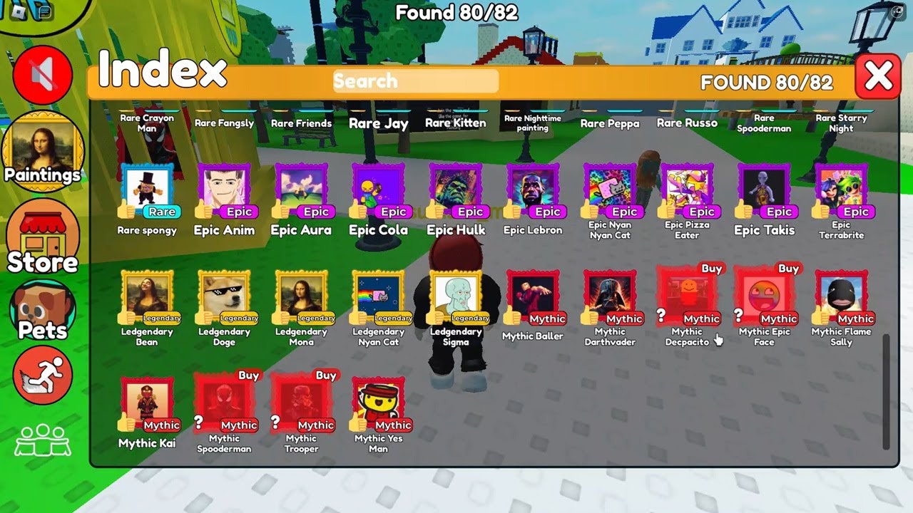 Painter Rescued Rolbox Find The Paintings - All Paintings Location (Roblox) - YouTube