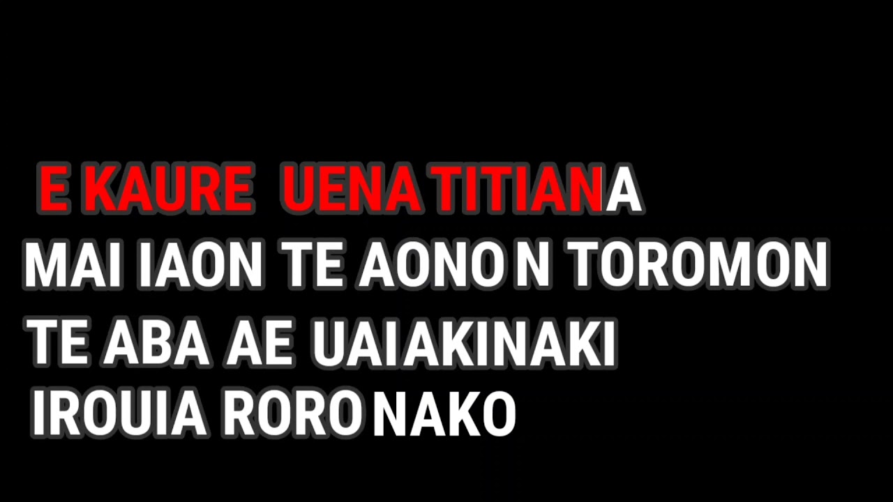 Teaono n Toromon karaoke