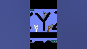 Sprunki Goes Crazy Around Letters! 😂🎶 | Algodoo Animation