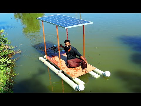 Solar Powered Boat Making | | M4 TECH |