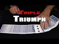 Triple TRIUMPH (Card Magic) ~ An In Depth Tutorial