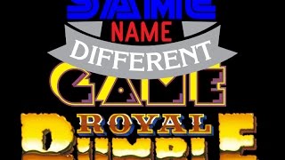 Same Name, Different Game Episode 10: WWF Royal Rumble (Genesis vs. Dreamcast)