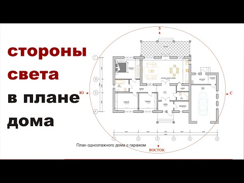 По каким сторонам света располагать помещения?