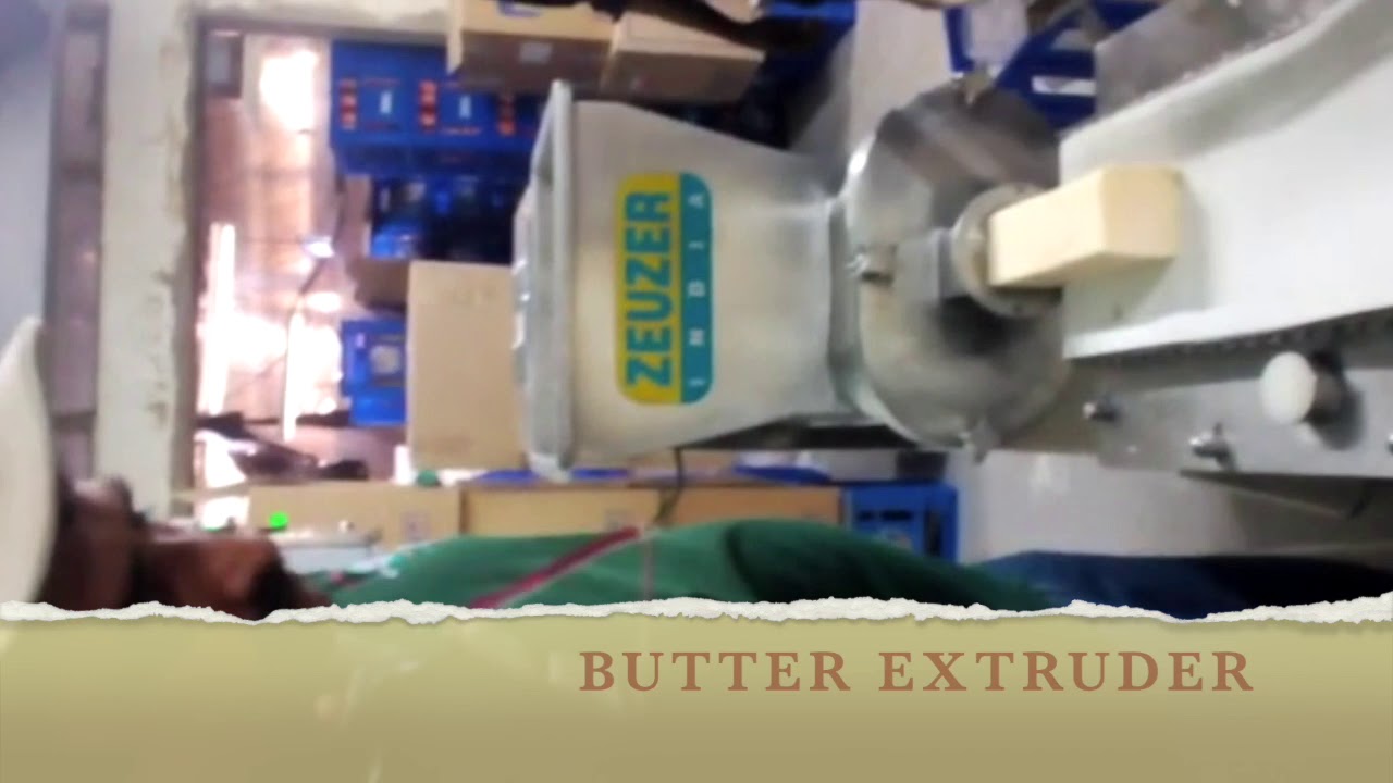 BUTTER EXTRUDER MACHINE YouTube