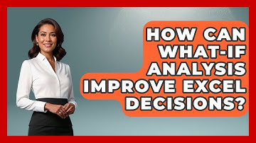 How Can What-If Analysis Improve Excel Decisions? - Docs and Sheets Pro