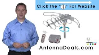 LAVA HD-2805 ULTRA UHF – VHF Outdoor HDTV Antenna with Motor Rotor Best Outdoor lava hd 2805 digital antenna