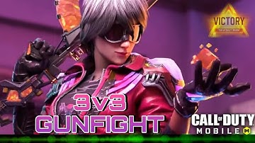 3v3 GUNFIGHT map [Cage] ||COD mobile