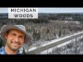 Northern Michigan Woods, With Utilities