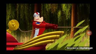 The Wacky Racers Racing The Swamp Of Louisanna