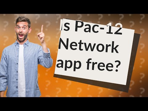 Is Pac-12 Network app free?