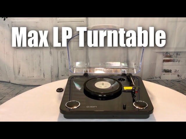 Вініловий програвач ION MAX LP BLACK