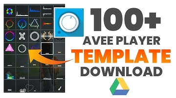 AVEE PLAYER 100+ TEMPLATE FREE DOWNLOAD || avee player template download link