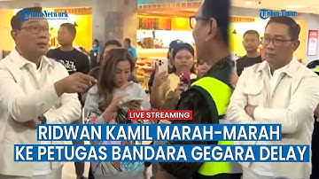 🔴Ridwan Kamil Berdebat dengan Petugas Bandara Ngurah Rai Gegara Pesawat Delay 12 jam